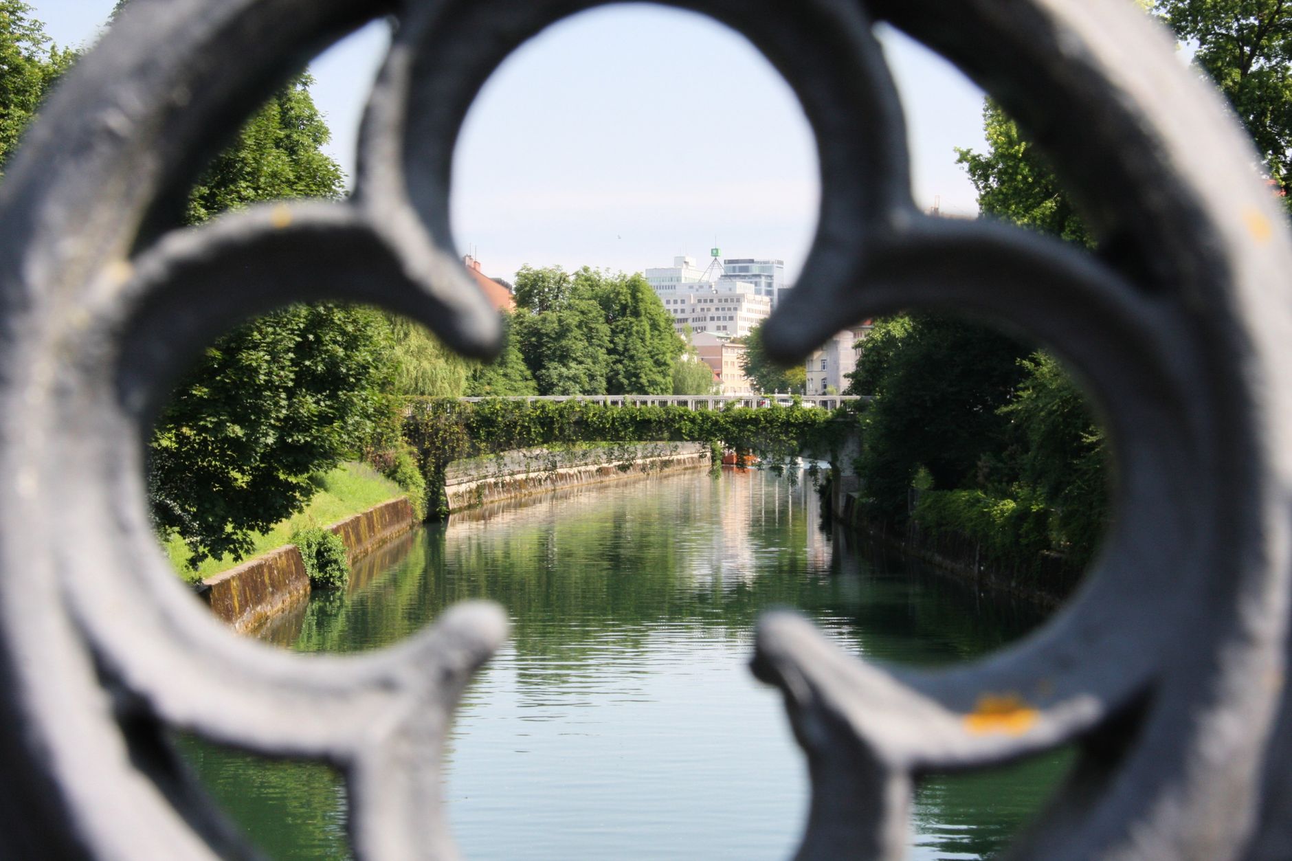 Pogled na mesto Ljubljana